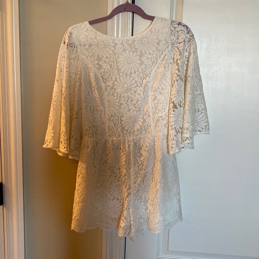 Lace Romper